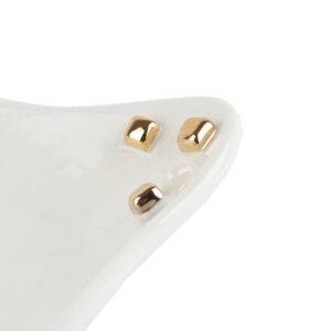 ceramic-appetizer-plate-gold-cubes-detail-17452 Ceramic appetizer plate “gold cubes”, 20x20 cm