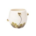 Ceramic Cup Whitout Handle "Dance of Hearts", 170 ml
