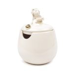 Ceramic Sugar Bowl "Reading", 150 ml