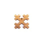 Latvian Ethnographic Symbol - The Cross of Mara, 7 cm