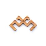 Latvian Ethnographic Symbol - Mārtiņš Sign, 7 cm