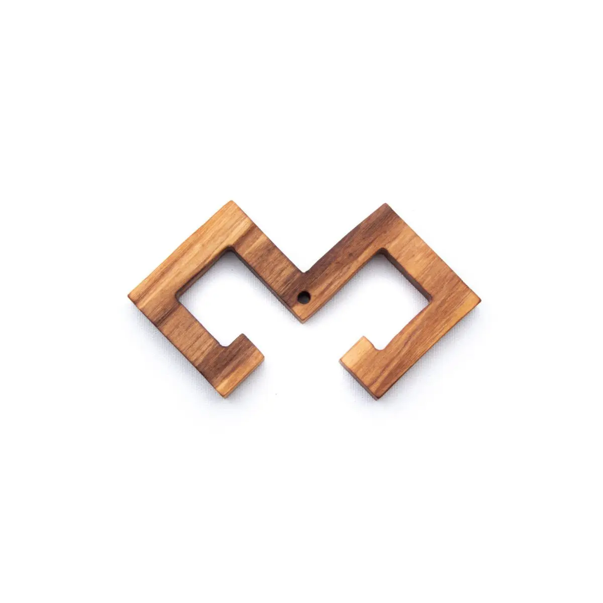 Latvian ethnographic symbol - the moon sign, 7 cm