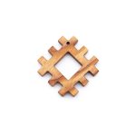 Latvian Ethnographic Symbol - Well Sign, 7 cm