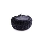 Knit Candle "Little Coziness", Greyish Violet