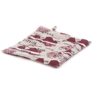 Linen pot holder „latvija”, 23x23 cm
