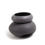 Ceramic Aroma Lamp, Grey, 11 cm
