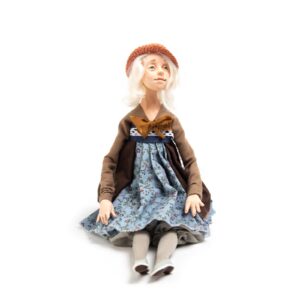 Exclusive doll - girl with white hair