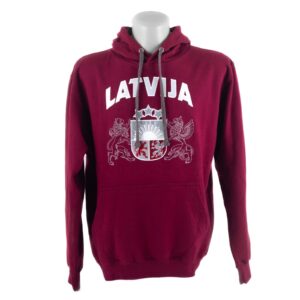 Hoodie "latvija" with coat of arms