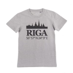 Kids t-shirt "riga" with coordinates, sublimation