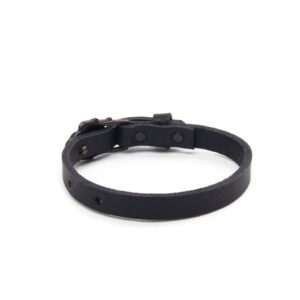 leather-bracelet-copper-scarab-back-18337 Genuine leather bracelet with copper scarab