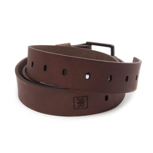 perforated-genuine-leather-belt-brown-preview2-18158 Perforated genuine leather belt, brown