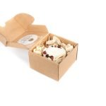 Aromatic Soy Wax Candle, Cinnamon and Orange, Ø 8.5 cm