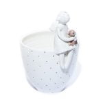 Ceramic Dish "Angel with Dog", ⌀ 16.5 cm