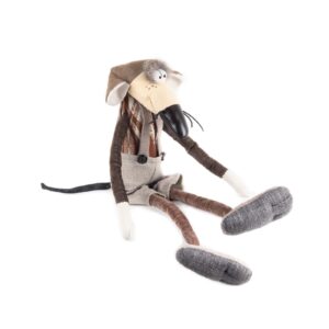 Friendly rat - cute and funny stuffed animal toy, medium