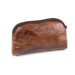 Genuine Leather Makeup Bag - Riga, 12x19 cm
