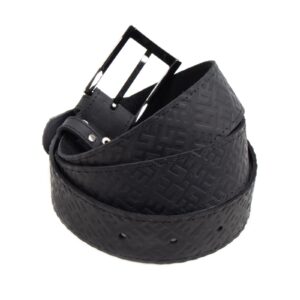 leather-belt-with-fire-cross-pattern-black-back-6135 Leather belt with fire cross pattern, black