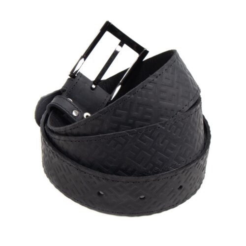 leather-belt-with-fire-cross-pattern-black-back-6135 Leather belt with fire cross pattern, black