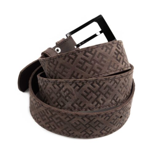 leather-belt-with-fire-cross-pattern-brown-back-6154 Leather belt with fire cross pattern, brown