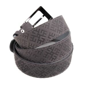 leather-belt-with-fire-cross-pattern-grey-back-6205 Leather belt with fire cross pattern, grey