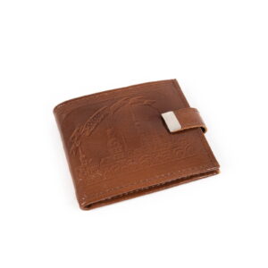 Men’s wallet from genuine leather - rīga, 10x12 cm