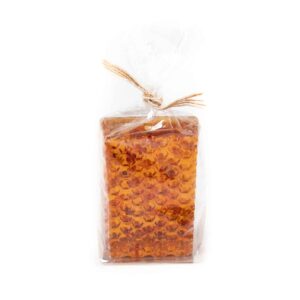 Amber soap - honeycomb, big