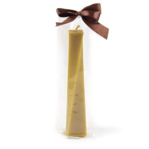 Beeswax candle, ø 38 mm