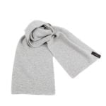 Cashmere Scarf, Light Grey, 20×160 cm