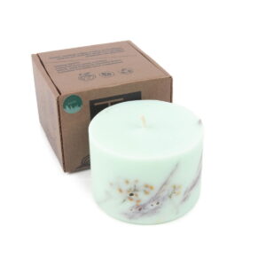 Aromatic soy wax candle, forest