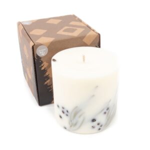 Aromatic soy wax candle, juniper - m