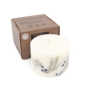 Aromatic soy wax candle, juniper