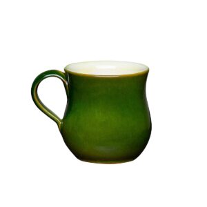 Ceramic mug, green, 450 ml