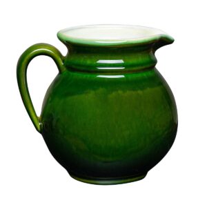 Ceramic pitcher, green, 1 l