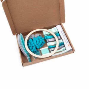 Dream catcher craft kit, blue, ⌀ 15 cm