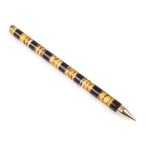 Amber pen in a box