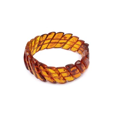 Amber bracelet, ⌀ 6 cm