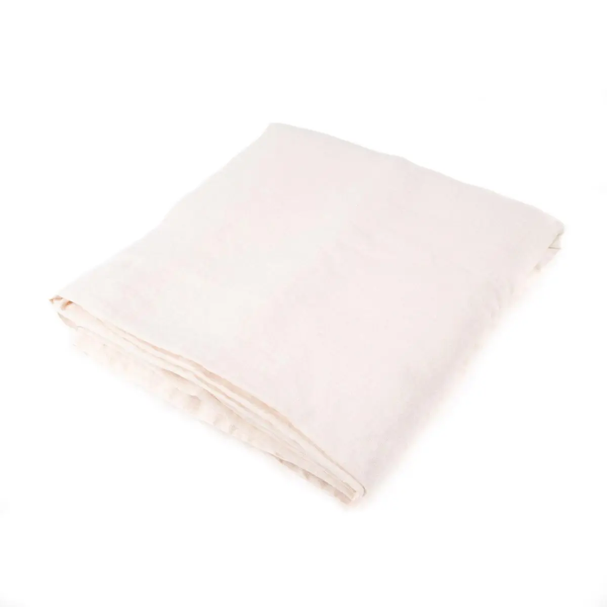 Linen tablecloth, light beige, 140x250 cm