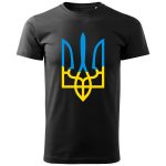 Unisex T-shirt "Ukrainian Trident", Black