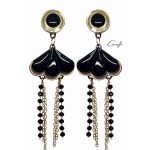 Plexiglass Earrings - Leaf