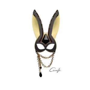 Plexiglass brooch - bunny