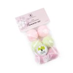 Bath Bomb Set "Spring Mix", Hyacinth, Apple Blossom, Cherry Blossom