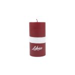 Candle "Latvija", Cylinder Shape, Flag