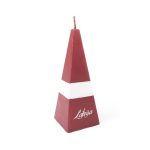 Candle "Latvija", Pyramid Shape, Flag