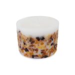 Candle with Amber Pieces, Linden