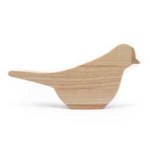 Wooden bird, 8 cm
