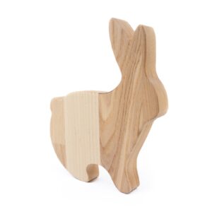 Wooden bunny, 16 cm
