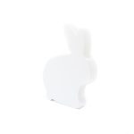 Wooden Bunny, White, 12.5 cm
