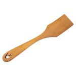 Wooden Spatula with Bird Design, Alder Tree, 27 cm