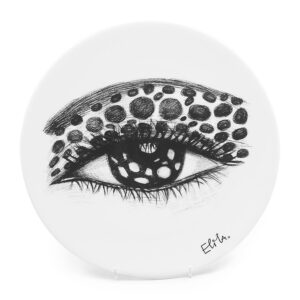Porcelain plate "eye", ⌀ 27 cm