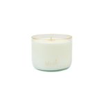 Soy Wax Candle in a Glass Jar with Gold Edge "Lily of the Valley", 130 ml