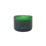 Soy Wax Candle in a Green Glass Jar "Lemongrass", 130 ml